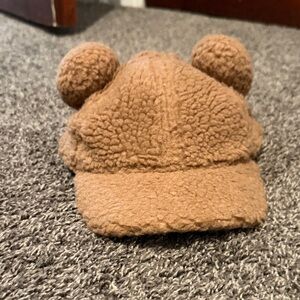 Baby Gap Toddler Sherpa Bear Baseball Hat